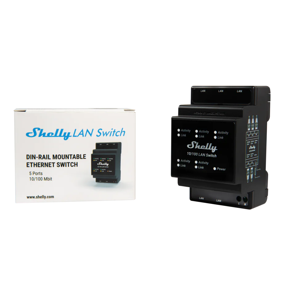 Shelly LAN Switch - Accessories & Merchandise - Shelly USA