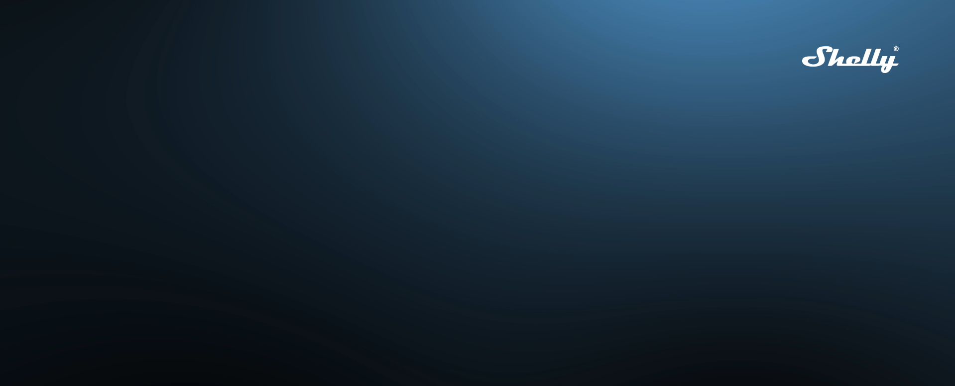 A dark blue gradient background with a bright spot in the upper right corner. The word Shelly is written in white, cursive font in the top right corner.